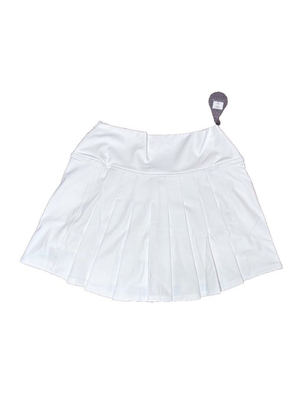 Adair Cross Waist Women's White 13.5'' Pull-On Skort - Pickleball/Tennis/Golf LA - Picture 3 of 6